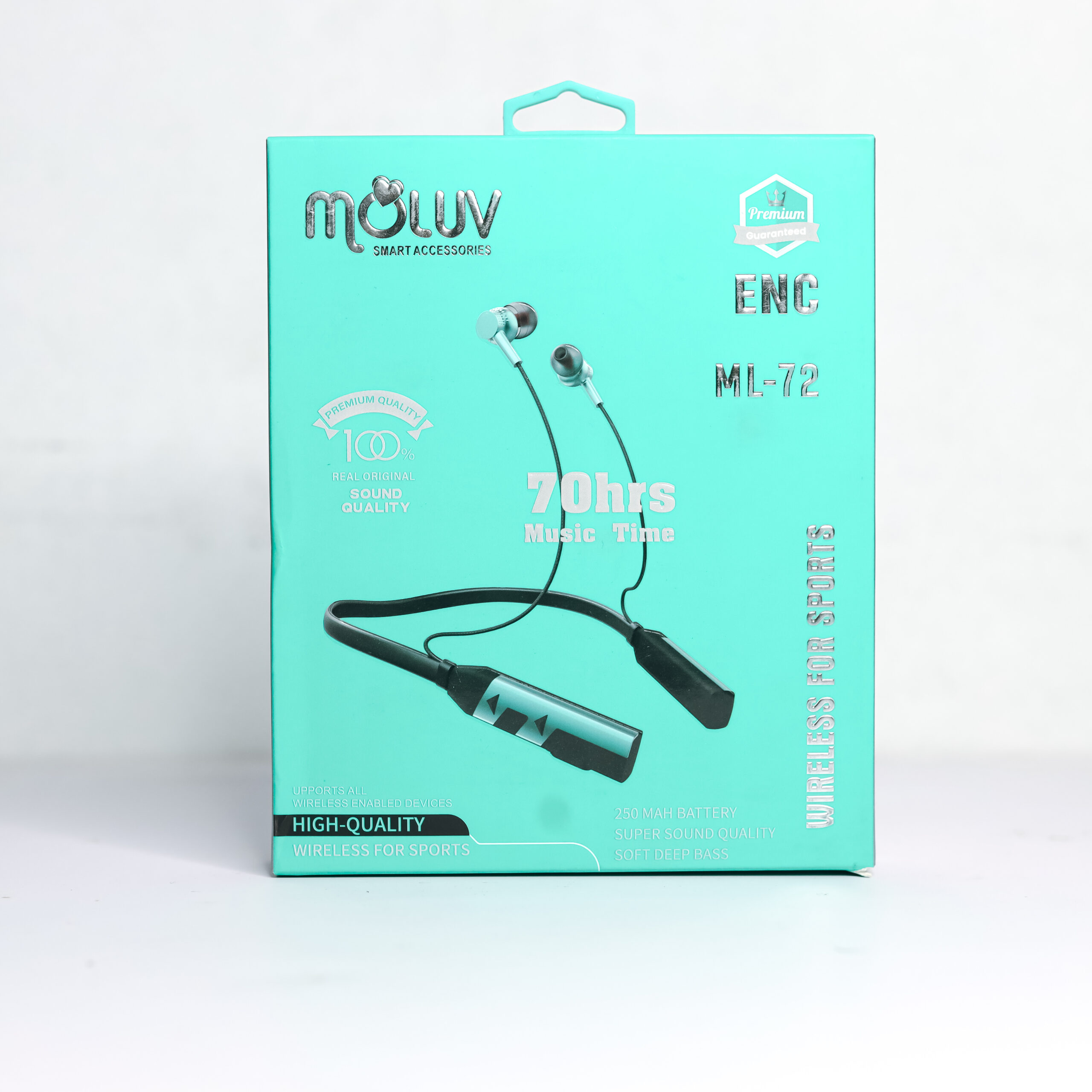 neck band / super sound quality/ 70 hour play time