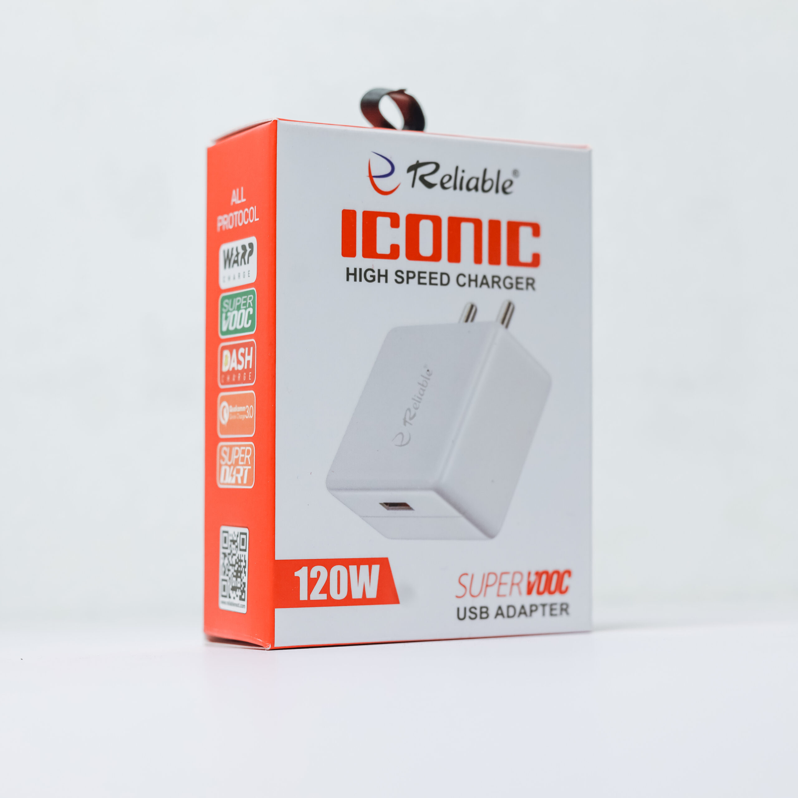 120w iconic super vooc fast charger with cable