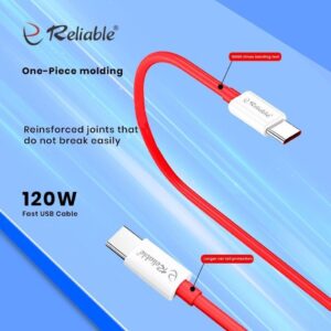 120W fantastic Type-C to Type C Fast Charging & Data Cable